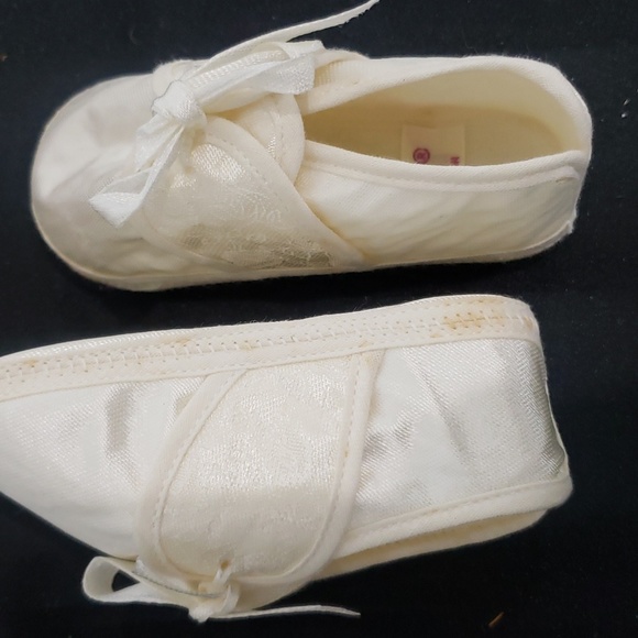 Snug & Hug Dress Booties White Vintage 1980s Infant - Picture 7 of 10